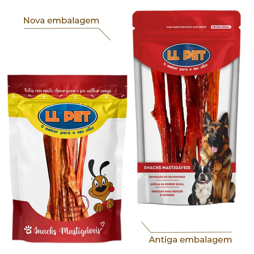 Petisco Palito Bovino para Cães LL Pet